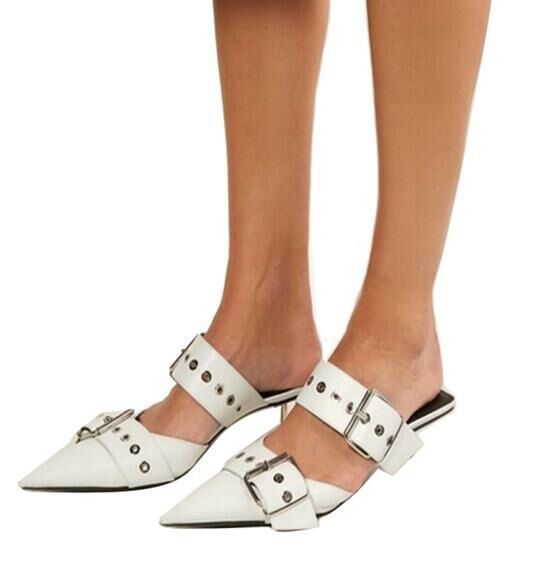 Elegant Metal Buckle High Heels - Versatile Style for Any Occasion - Jatanele