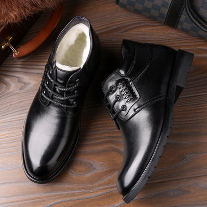 Men’s Casual High-Top Cotton Lace-Up Shoes – Comfortable Everyday Footwear - Jatanele