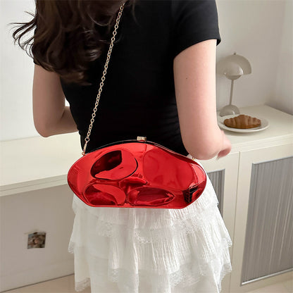 Acrylic Fashion Dinner Bag Chain Crossbody - Jatanele