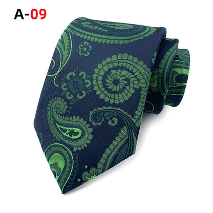 Elegant Paisley Jacquard Tie – Versatile and Stylish for Every Occasion - Jatanele