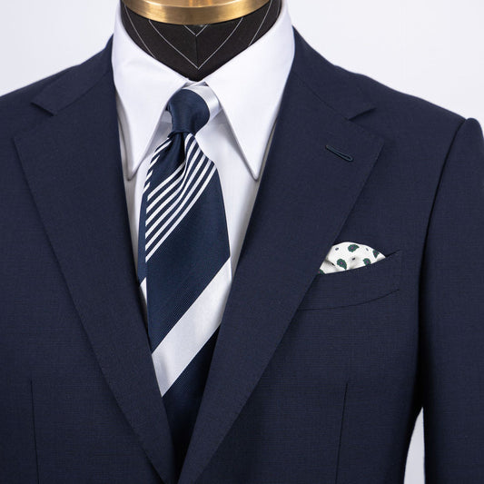 Men's Minimalist Contrasting Twill Tie – A Sleek and Versatile Accessory - Jatanele