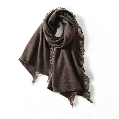 Elegant Thin Cashmere Scarf for Women - Jatanele