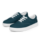 Men’s Blue lace-up canvas shoes