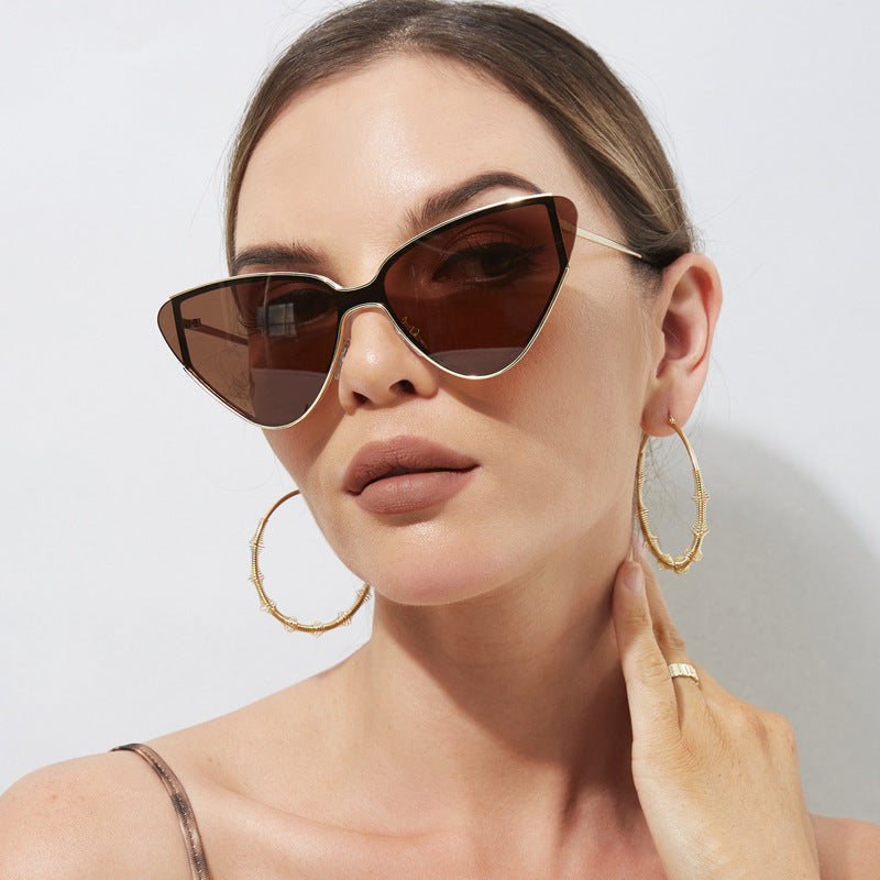 Cat's Eye Retro Sunglasses For Women - Jatanele