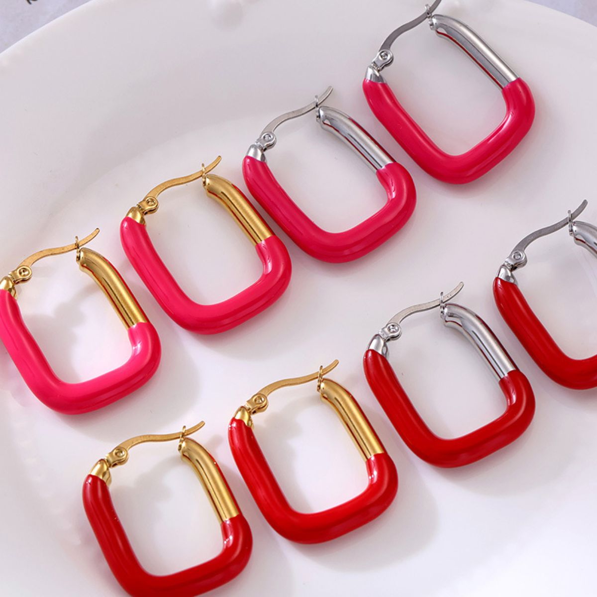 Hot Pink/Silver