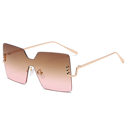 New Large Frame Square Sunglasses For Men And Women - Jatanele