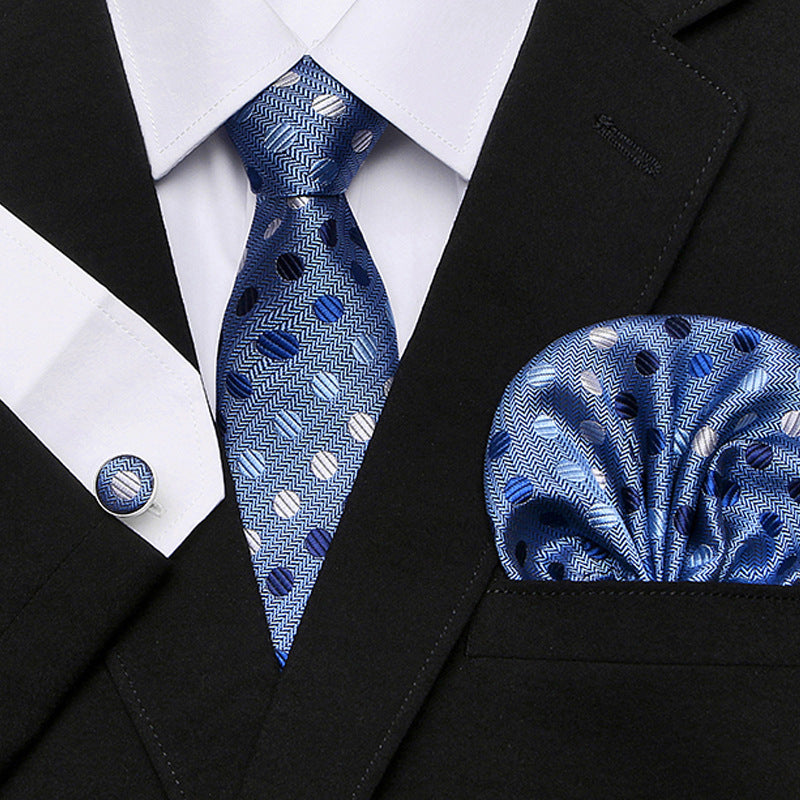 Men's Floral Cashew Three-Piece Tie Set – Elegant Matching Accessories - Jatanele