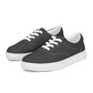 Men’s Dark Grey lace-up canvas shoes