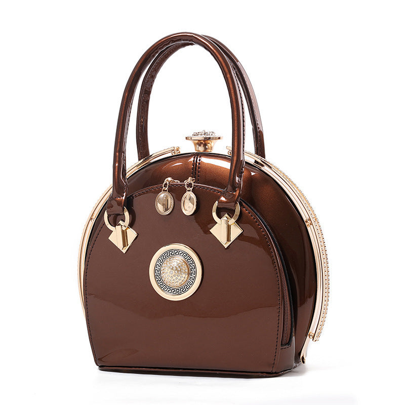 Bright leather high-end handbags noble fashion trend - Jatanele