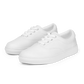Men’s White lace-up canvas shoes