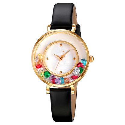 Elegant Gemstone Ball Women's Watch - Jatanele