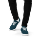Men’s Blue lace-up canvas shoes