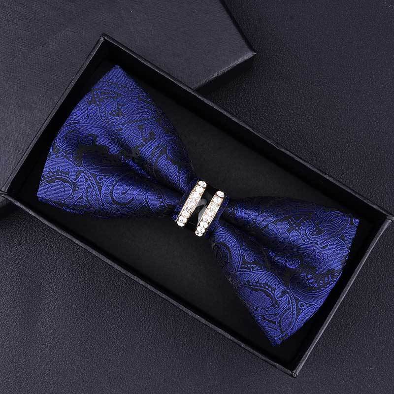 Double-Layer Formal Wedding Tie – Perfect for Grooms and Special Occasions - Jatanele