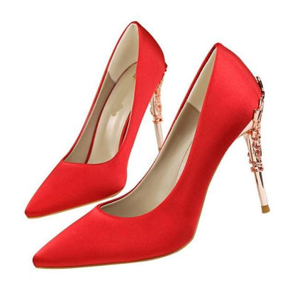 Elegant Women’s High-Heel Pointed Toe Stiletto Pumps – Stylish and Versatile - Jatanele