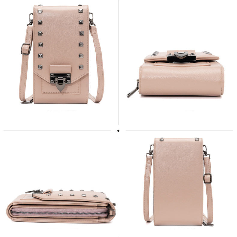 Rivet Design Shoulder Bags - Jatanele