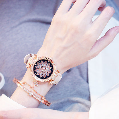 Rotating Ladies Quartz Watch - Jatanele