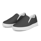 Men’s Dark Grey slip-on canvas shoes