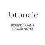 Kiss-Cut Sticker Set — "Jatanele" Logo & "BIGGER DREAMS BOLDER MOVES" Motivational Decals