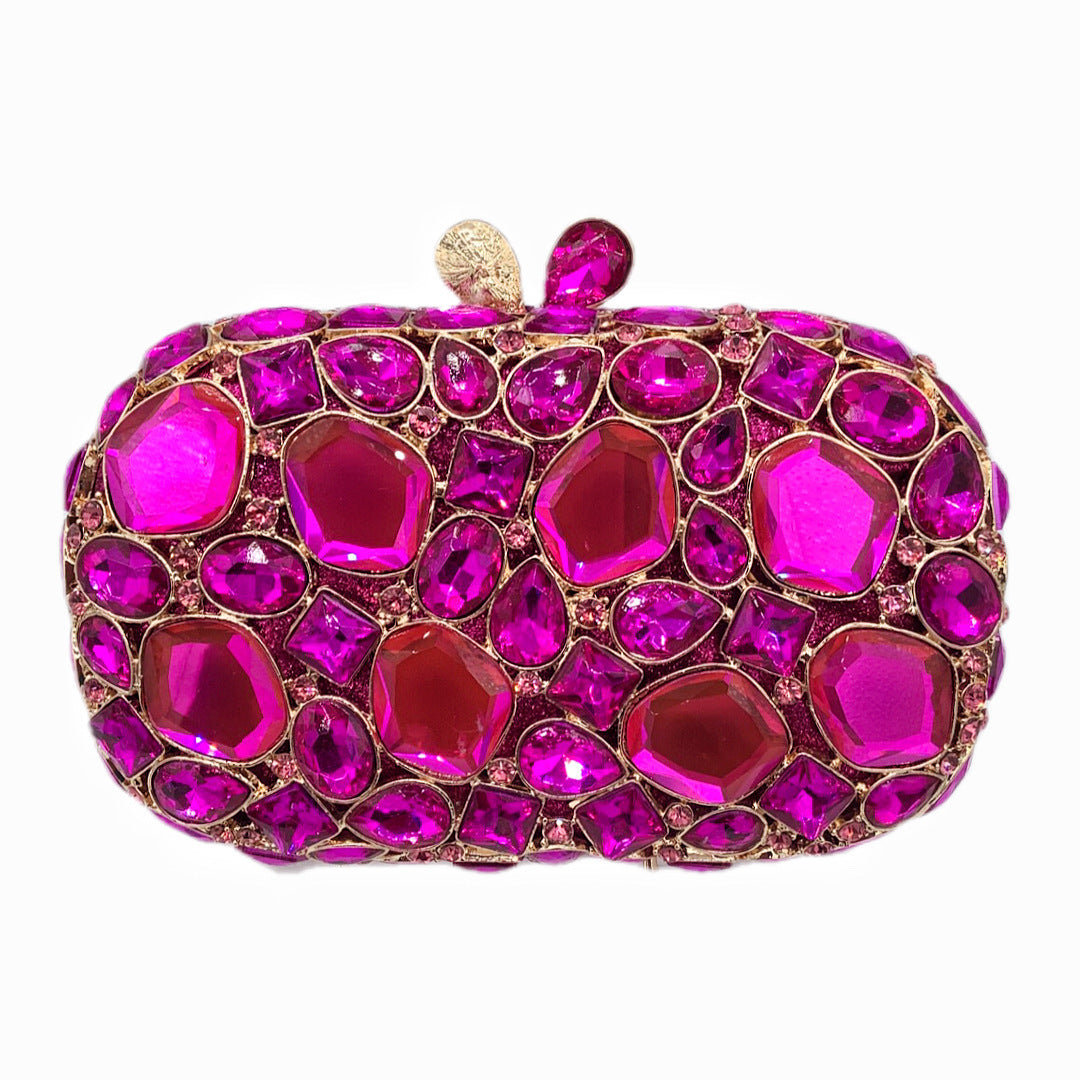 Hand-held New Diamond Evening Bag - Jatanele