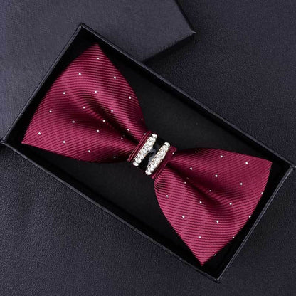 Double-Layer Formal Wedding Tie – Perfect for Grooms and Special Occasions - Jatanele