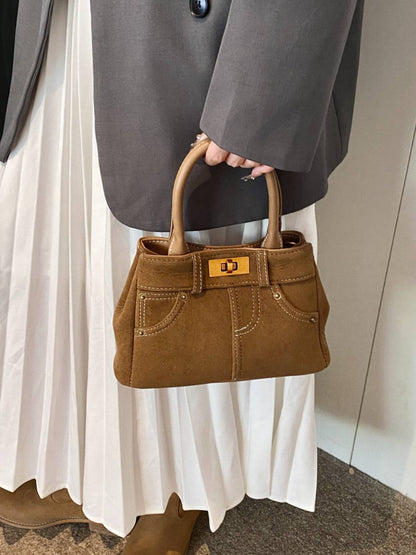 Convertible Suede Shoulder & Handbag – Everyday Luxe Trendsi