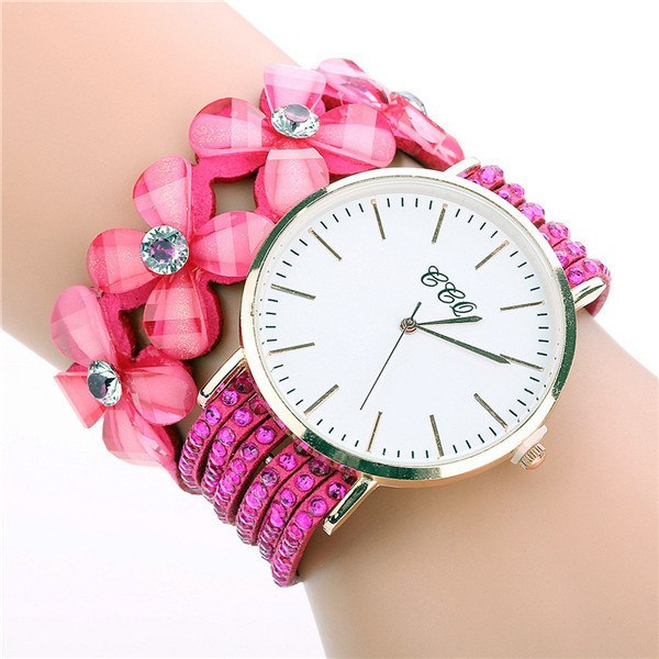 Elegant Velvet Drill Band Quartz Watch for Women - Jatanele