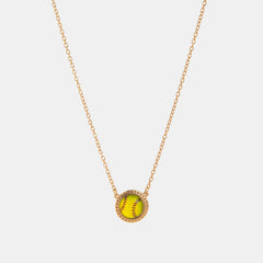 Green Baseball/Gold