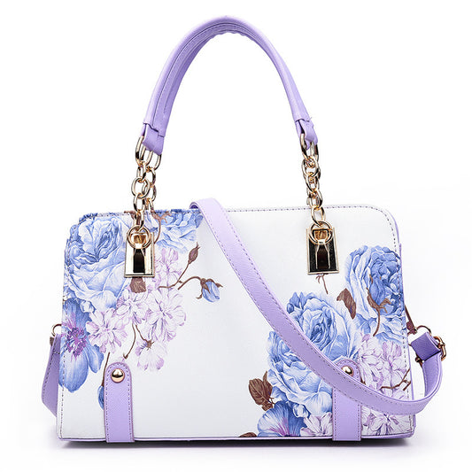 Printed handbags new handbags fashion mother trend mother bag shoulder bag one generation - Jatanele