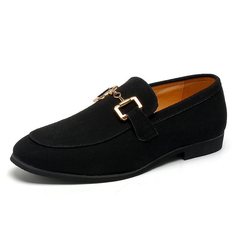 Men's Fashion Suede Leather Shoes – Sophisticated Style for Every Occasion - Jatanele