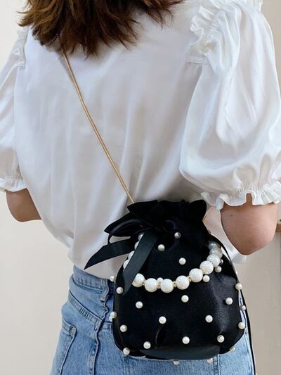 Opulence Pearl Bucket Bag Trendsi