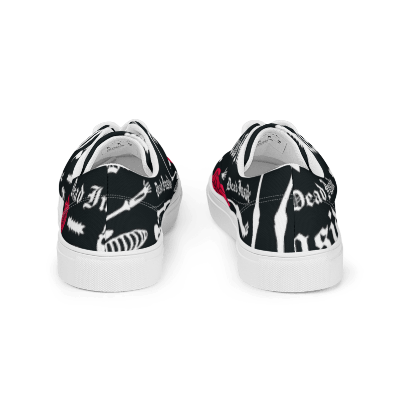 Men’s Graphic lace-up canvas shoes