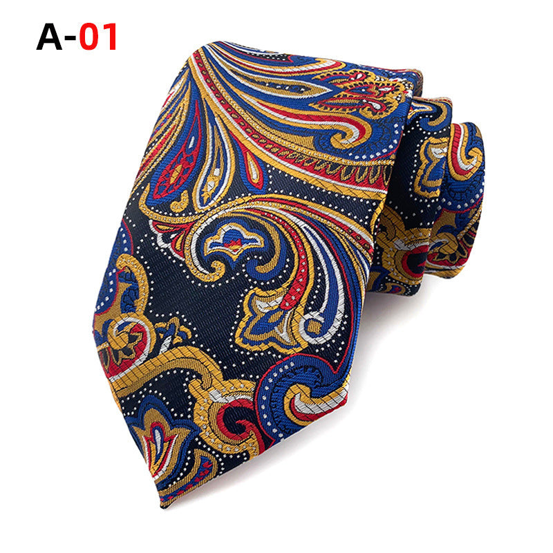 Elegant Paisley Jacquard Tie – Versatile and Stylish for Every Occasion - Jatanele