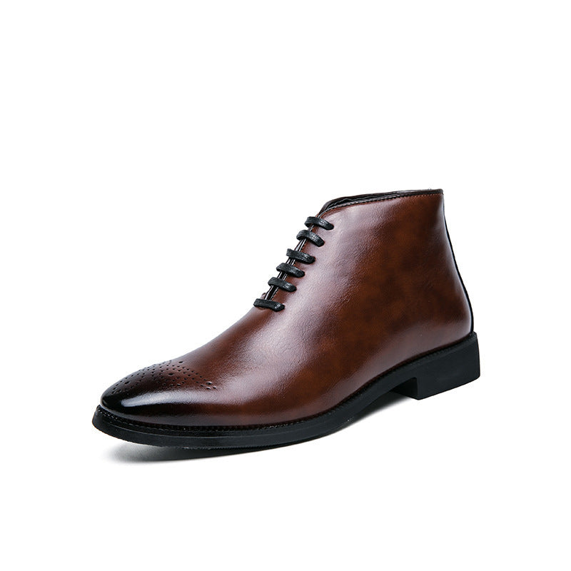 Brock Vintage Men’s Plus-Size Shoes – Classic Elegance for Every Occasion - Jatanele