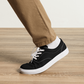 Men’s Black lace-up canvas shoes