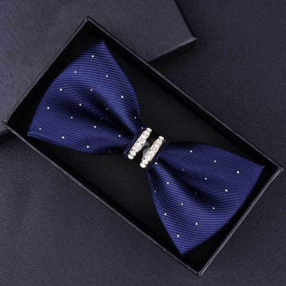 Double-Layer Formal Wedding Tie – Perfect for Grooms and Special Occasions - Jatanele