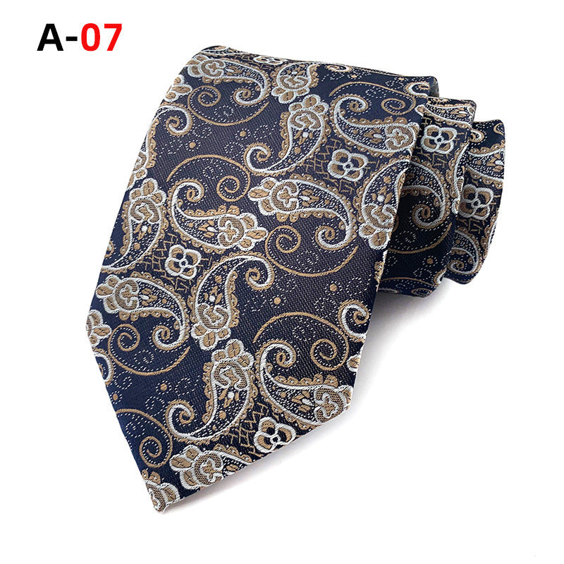 Elegant Paisley Jacquard Tie – Versatile and Stylish for Every Occasion - Jatanele