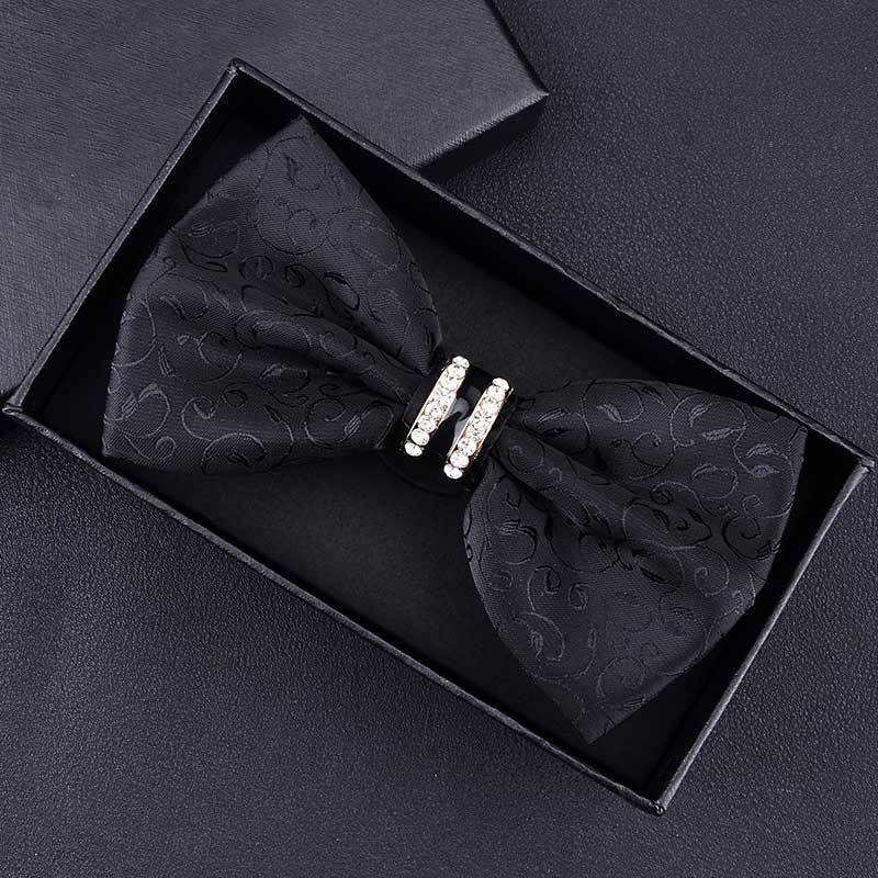 Double-Layer Formal Wedding Tie – Perfect for Grooms and Special Occasions - Jatanele