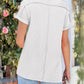 Round Neck Short Sleeve T-Shirt - Jatanele