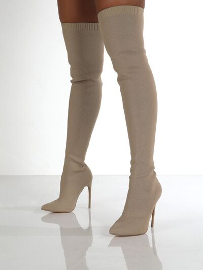 Vixen Over-the-Knee Stilettos Trendsi