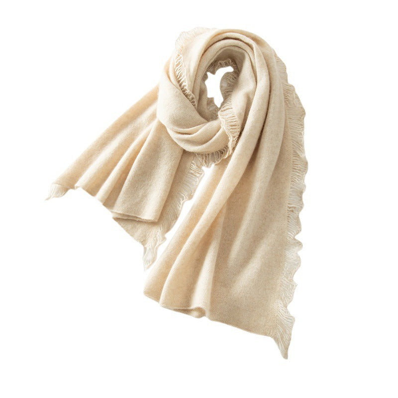 Elegant Thin Cashmere Scarf for Women - Jatanele