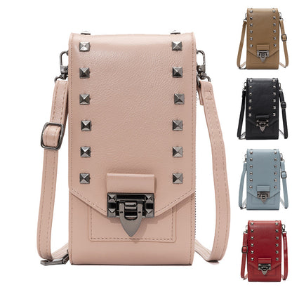 Rivet Design Shoulder Bags - Jatanele