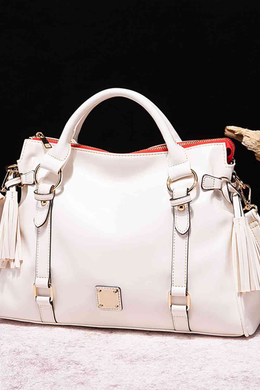 Savannah Tassel Satchel Trendsi