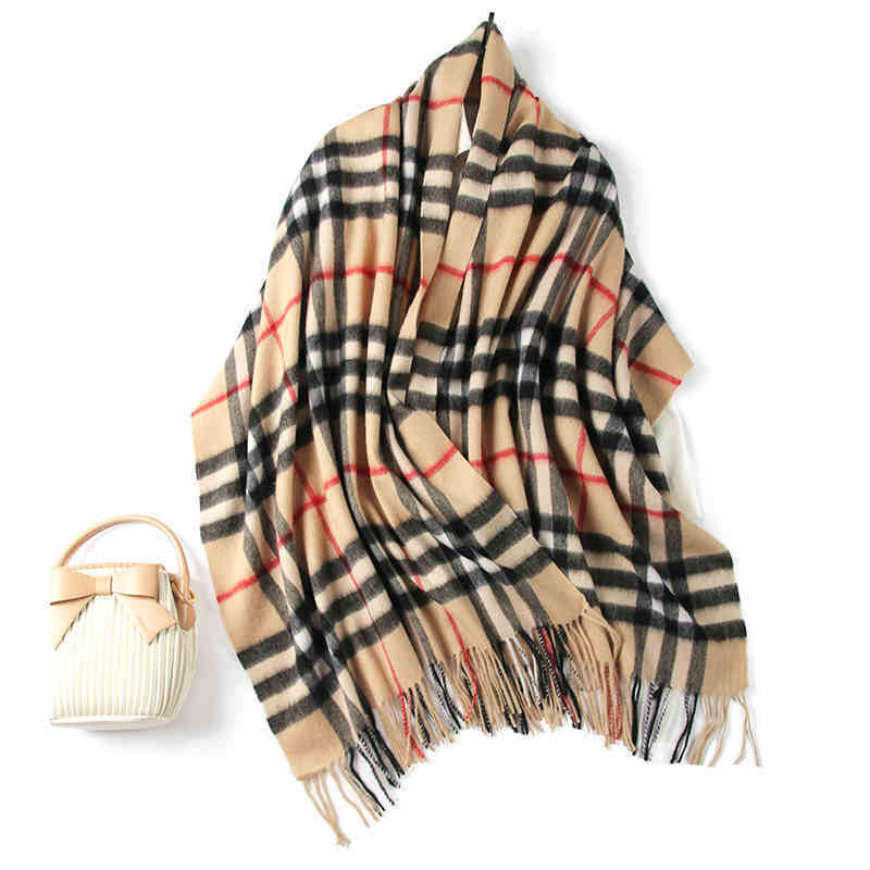 Fashionable Pure Wool Scarf – All-Matching & Luxurious - Jatanele