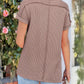 Round Neck Short Sleeve T-Shirt - Jatanele