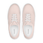 Women’s Blush Pink lace-up canvas shoes