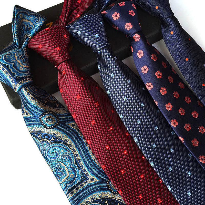 Elegant Paisley Jacquard Tie – Versatile and Stylish for Every Occasion - Jatanele