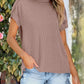 Round Neck Short Sleeve T-Shirt - Jatanele