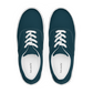 Men’s Blue lace-up canvas shoes