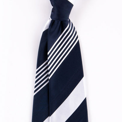 Men's Minimalist Contrasting Twill Tie – A Sleek and Versatile Accessory - Jatanele