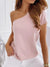 Single Shoulder Short Sleeve Top - Jatanele